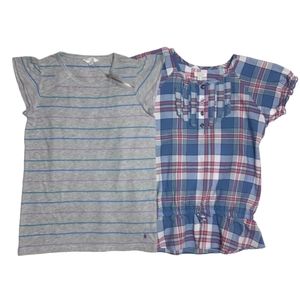 77 Kids (American Eagle Outfitters) Bundle of 2 Tops Girls Size 12(L)